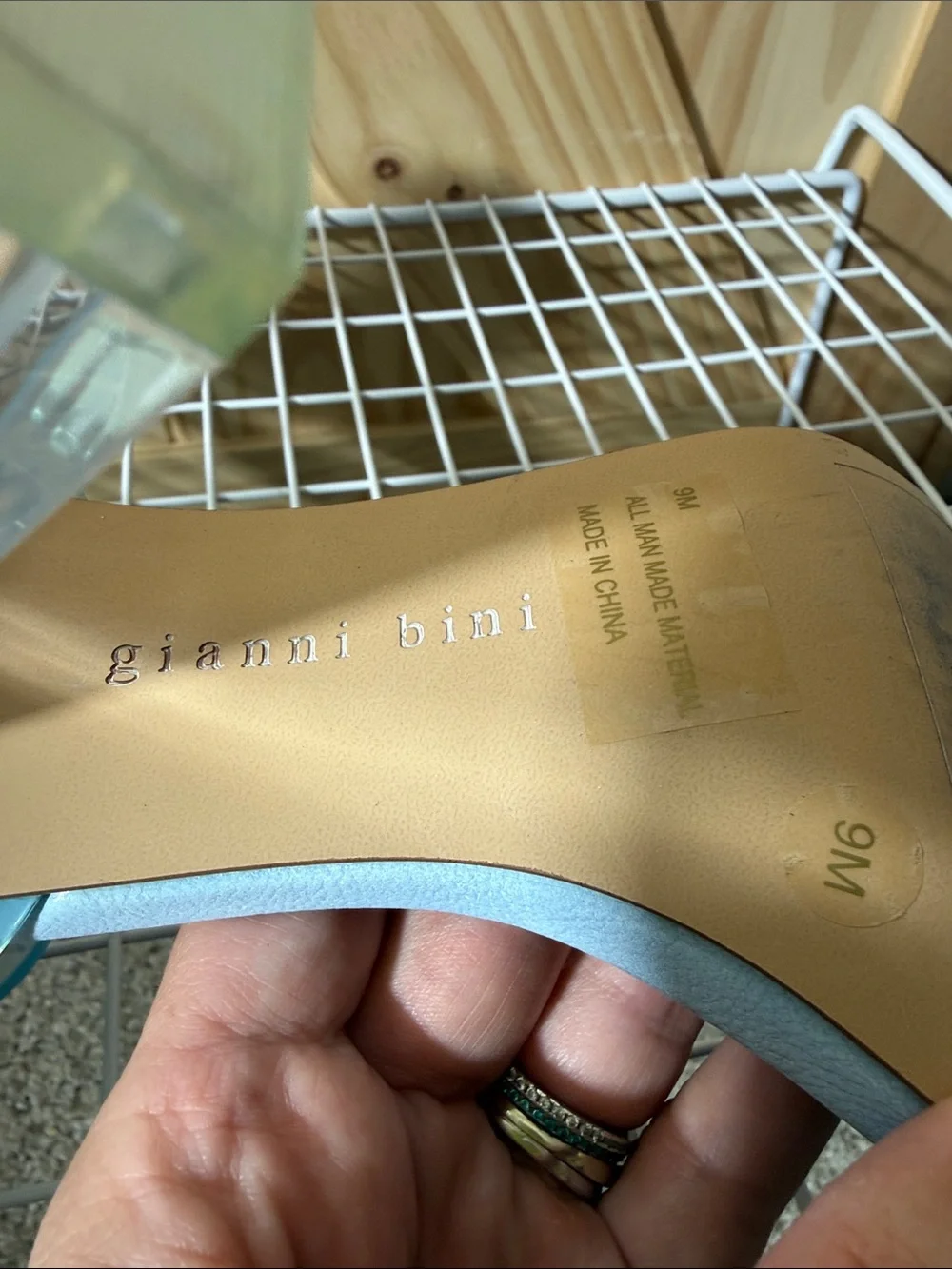 Gianni Bini transparent pvc